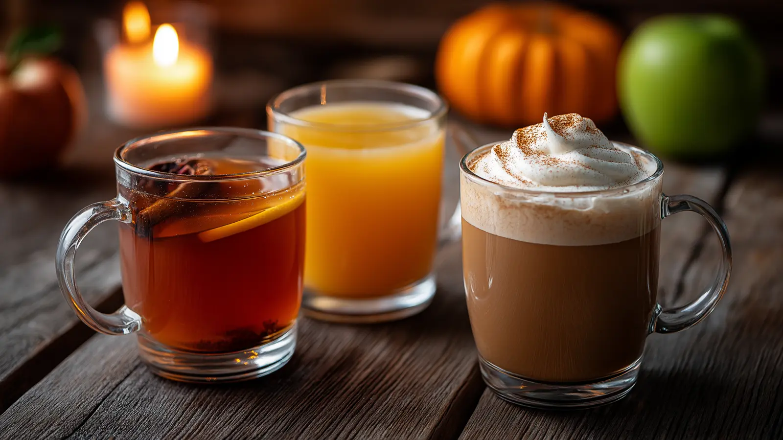 Fall Cocktails, Mocktails and Seasonal Beverages