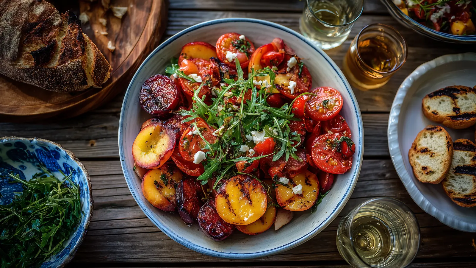 Food Ideas in Late Summer Using Stone Fruits