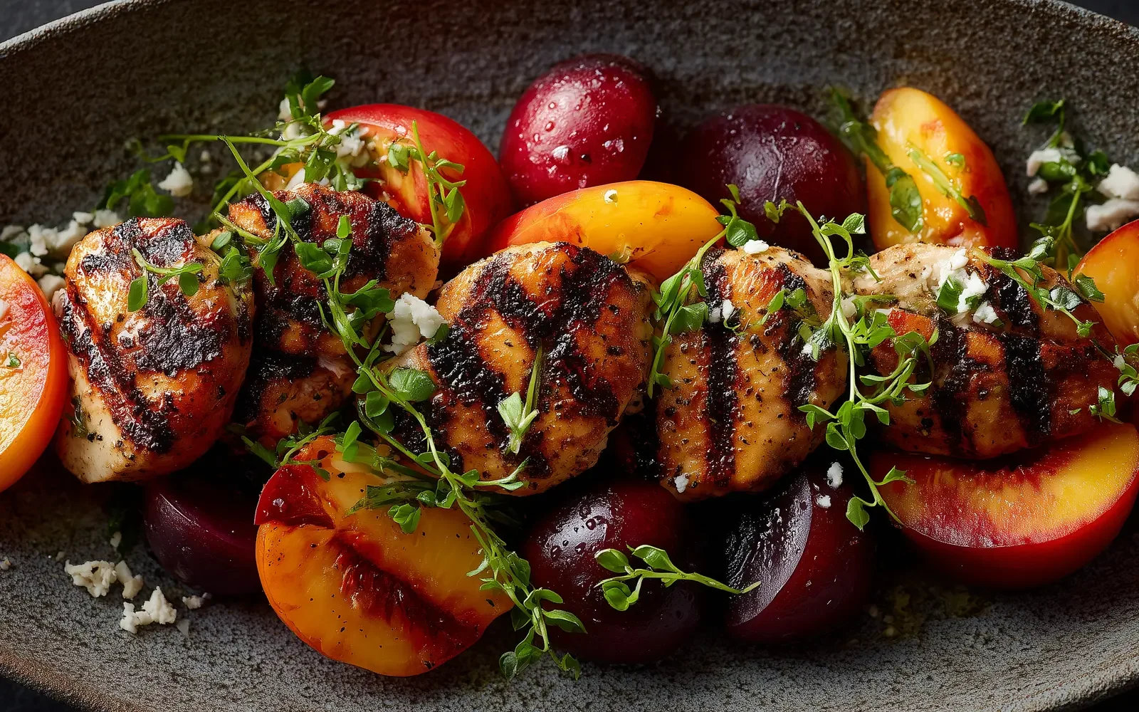 Food Ideas in Late Summer Using Stone Fruits